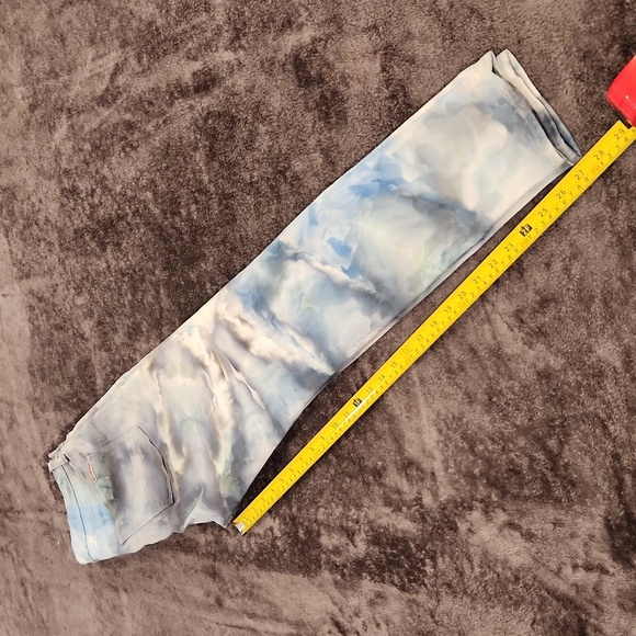 High waist, button fly tie dye Hudson skinny jeans size 29! - Picture 10 of 10